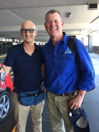 Ian Herbert arrives in Melbourne to check out some machinery